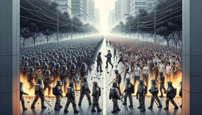 Police and students clash in Bangladesh amid protests over job quotas, leaving 6 more dead