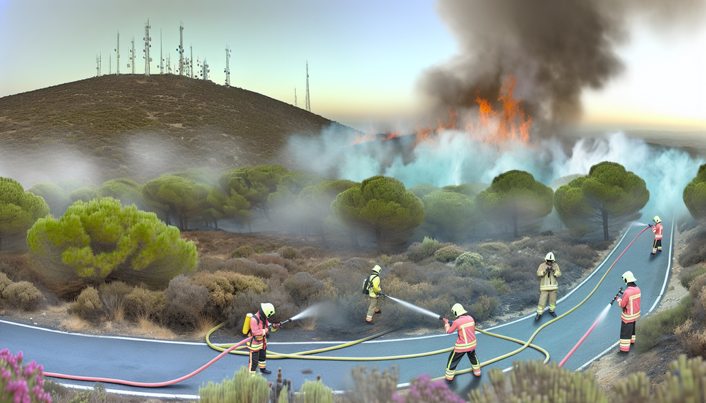 "I lost it all:" Firefighters confront 'historic' Los Angeles infernos