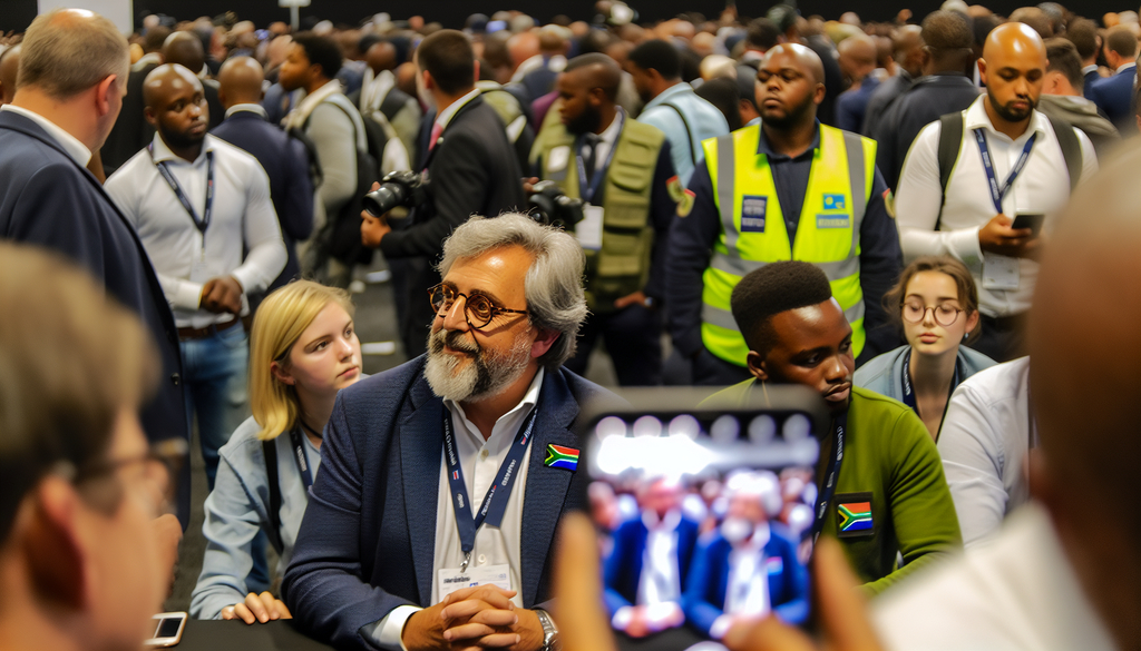 South African envoy ousted by US greeted warmly upon return by supporters