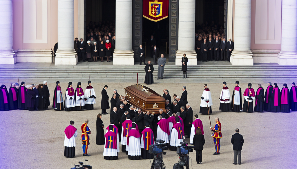 Funeral Mass for Pope Francis begins at the Vatican amid throngs of mourners