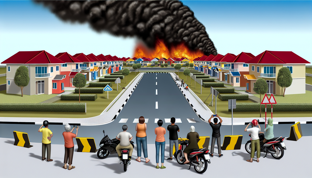 Gas pipeline explosion ignites massive blaze in Malaysia, leaving over 100 hurt