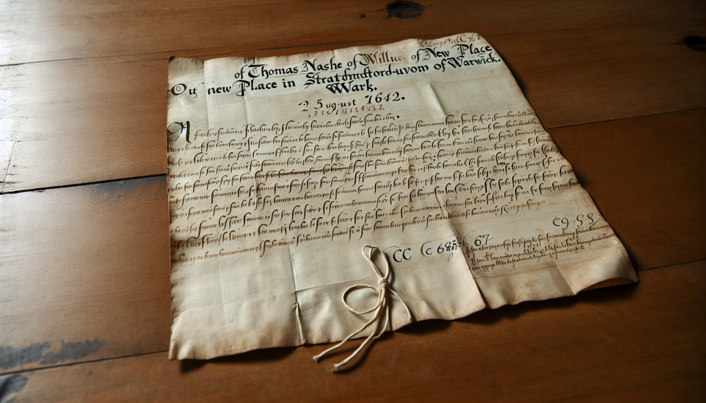 Disputed will that ignited Shakespeare family feud discovered