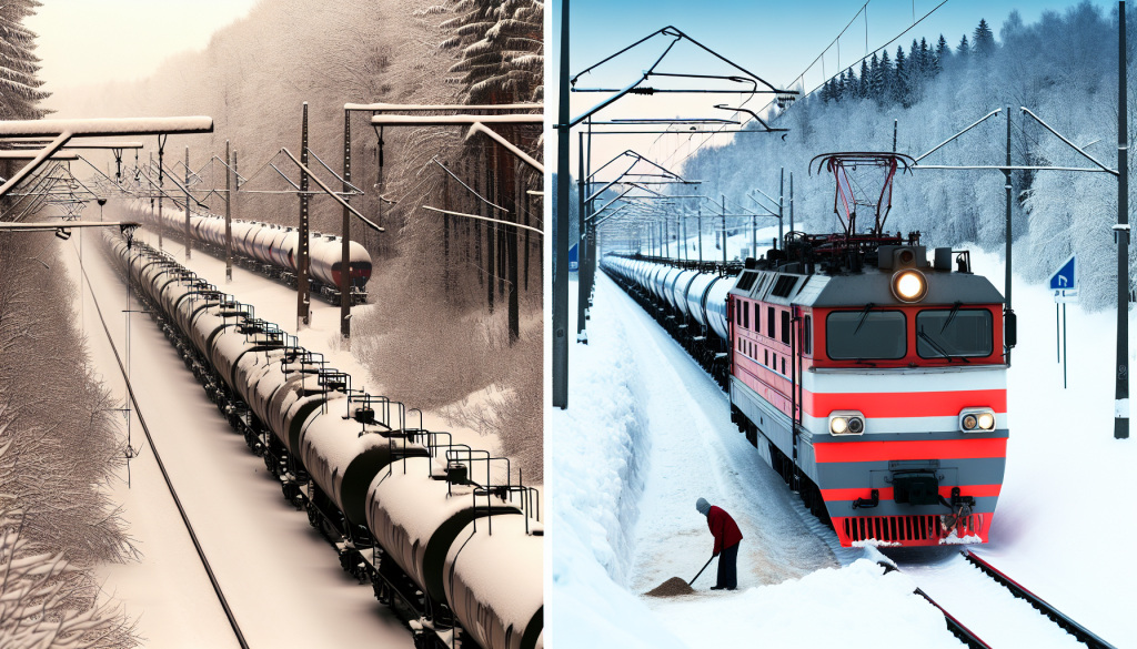 Train Travel Disrupted in Poland Due to Heavy Snowfall and Railway Accident