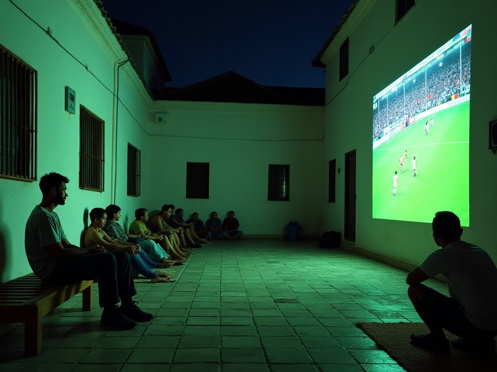 For a Yemeni man, the World Cup stands as a symbol of war and peace