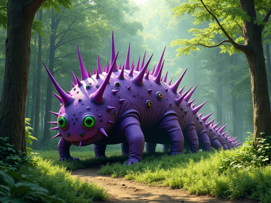 Piglet, it’s a violet, mind-bending shapeshifter! The bizarre new being stalking the Hundred Acre Wood