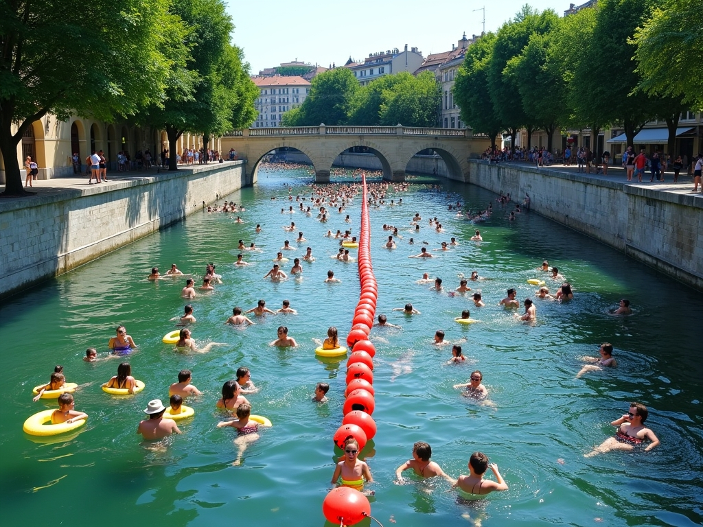 The Seine was once a polluted disaster. Now it’s Paris’s trendiest new place to take a swim