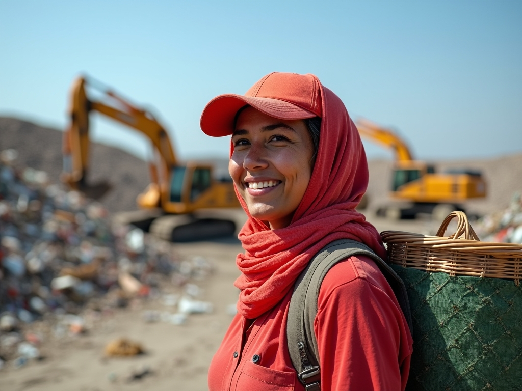 As Indonesia reduces methane emissions, life on top of a towering garbage dump starts to shift