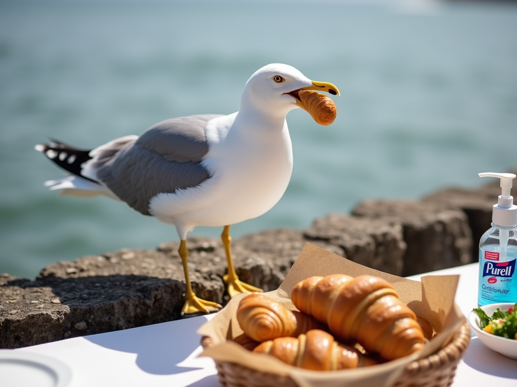 Seagulls are the pirates of the air. Here’s how to stop them from snatching your food