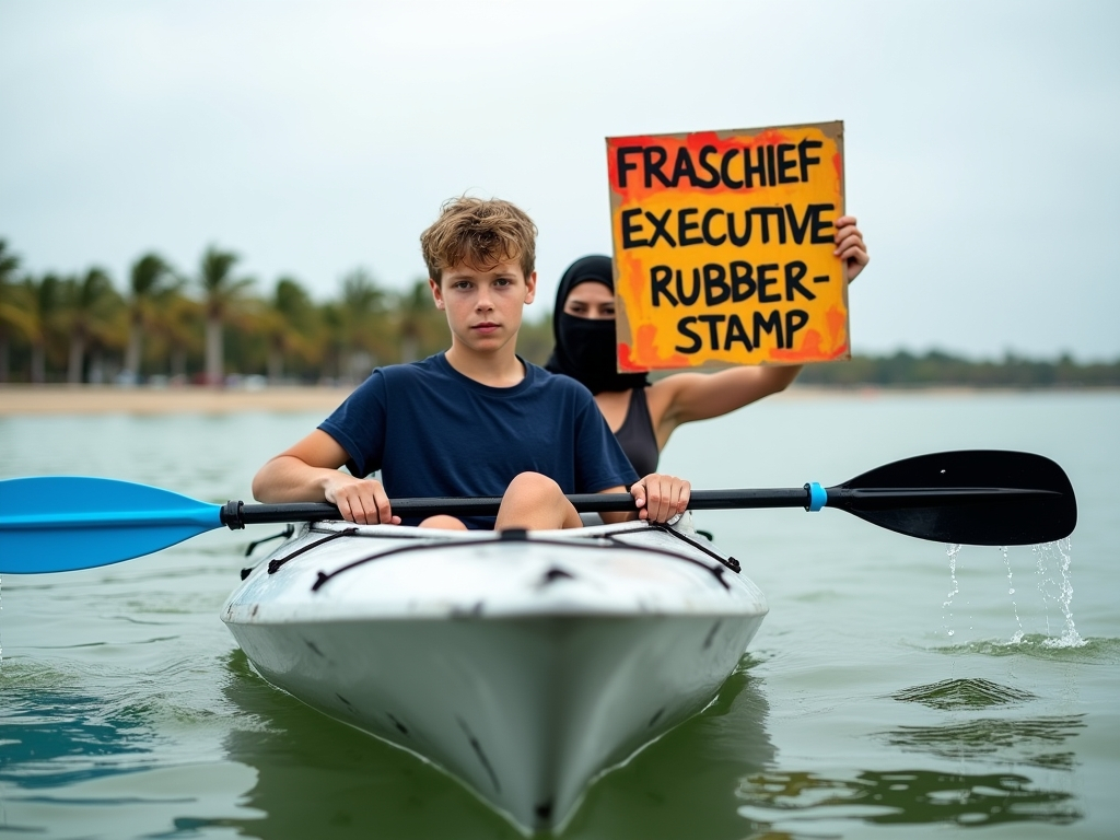 Young campaigners in the Maldives face the growing climate crisis threatening their island homeland
