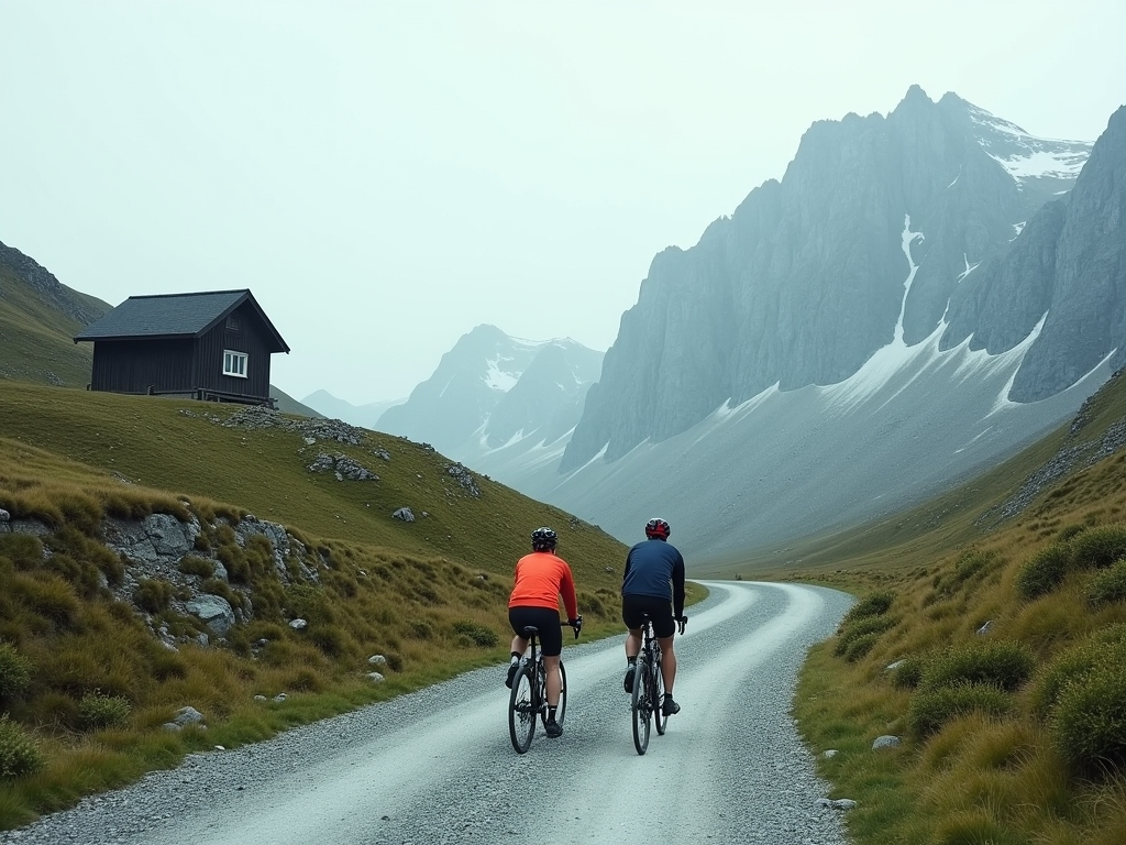 ‘There’s nowhere to go but up’: cycling Norway’s mountainous ‘Milky Way’