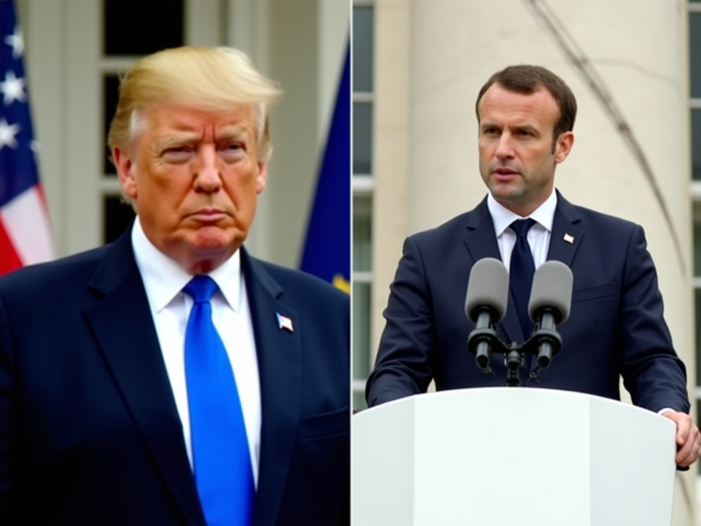Macron sharply criticizes Trump in farewell speech at the UN