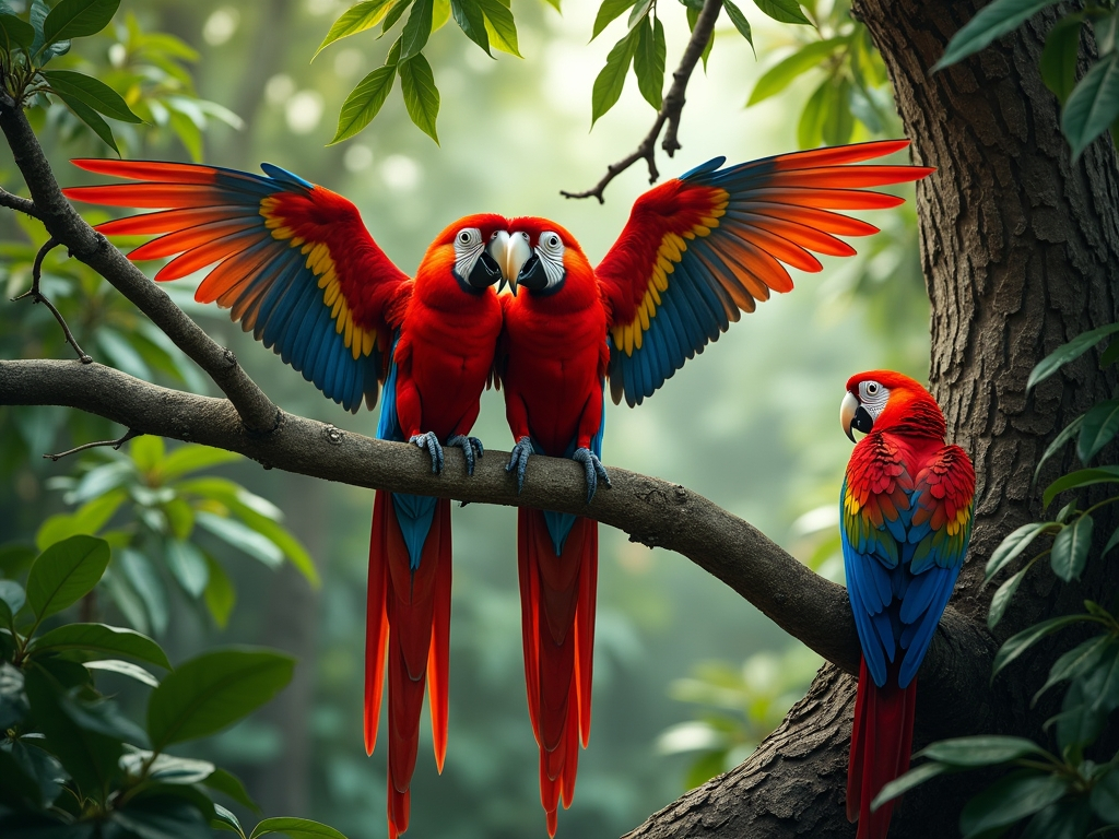 To save scarlet macaws, scientists are taking chicks from their deadly parents