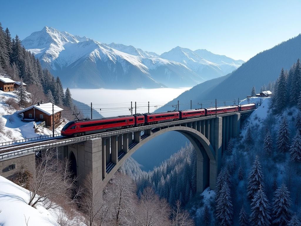 Quick route to the mountains: 12 European ski resorts by train – faster than you might expect
